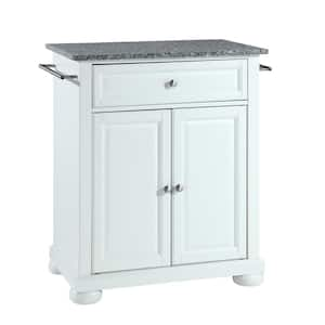 Alexandria White Kitchen Island