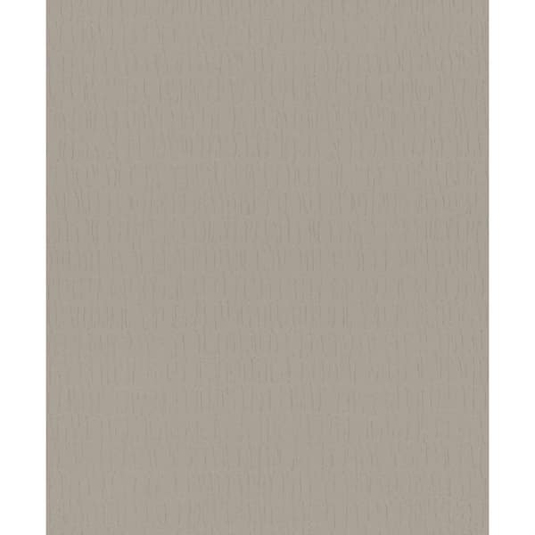 Unbranded Kumano Collection Beige Textured Ruche Silk Pearlescent Finish Non-Pasted Vinyl on Non-woven Wallpaper Roll