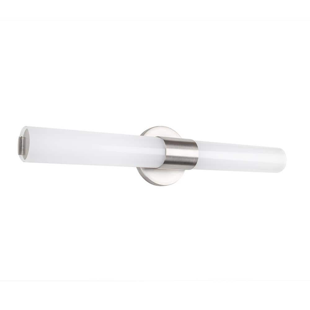 Turbo 24'' Brushed Nickel Dimmable LED Vanity Cylinder Light