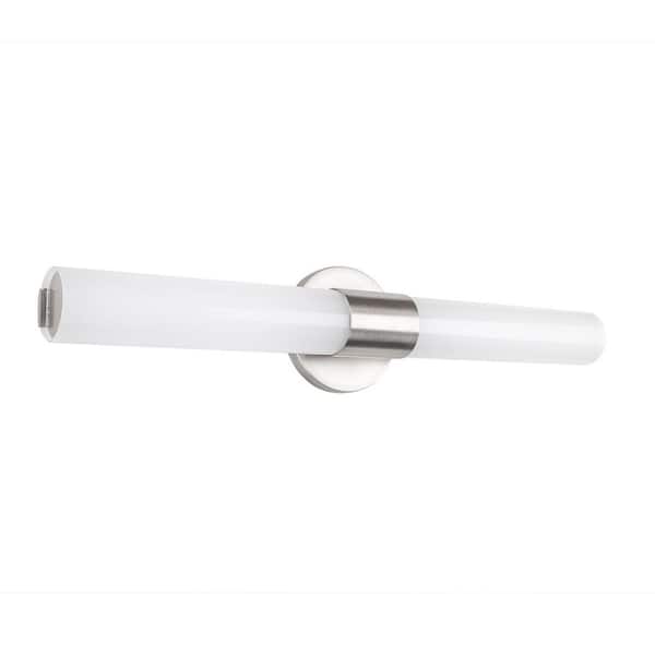 WAC LIMITED Turbo 24 in. 3500K Brushed Nickel ENERGY STAR LED Vanity Light Bar and Wall Sconce