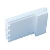 SmartBlock 6 in. ICF End Pieces 6 lbs. 14.5 in. W x 2.25 ft. L Insulated Concrete Form for ICFs (Box of 30) 12VWFE6