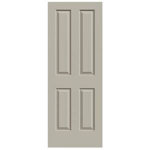 28 in. x 80 in. Coventry Desert Sand Painted Smooth Molded Composite MDF Interior Door Slab