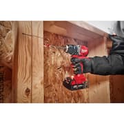 M18 18V Lithium Ion Brushless Cordless 1/2 in Compact Drill & Impact Driver w/(2) 2.0 Ah Batteries, Charger, Tool Bag