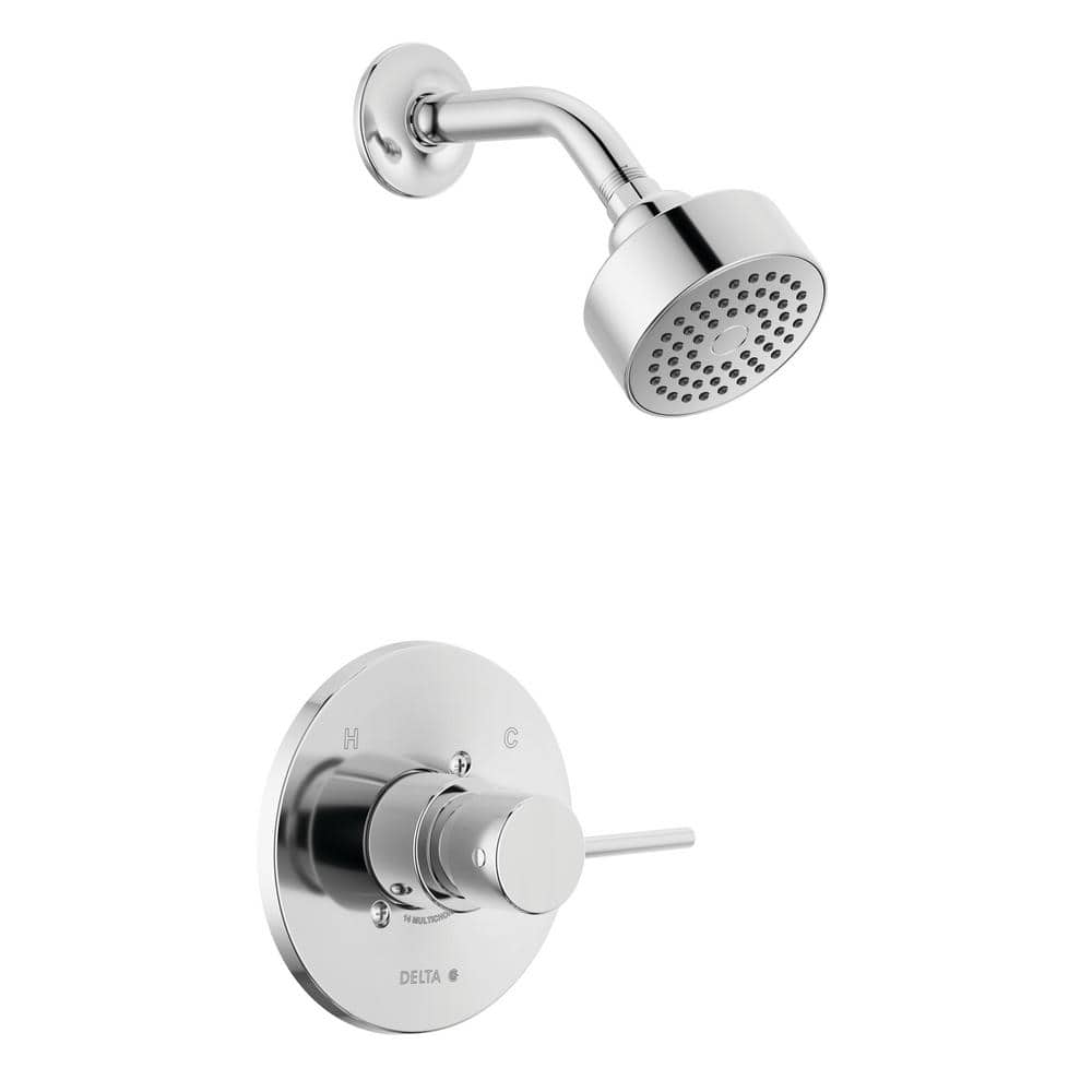 Delta 0.5-in Chrome Universal Shower Arm with Diverter Delta 0.5-in Chrome Universal Shower Arm with Diverter