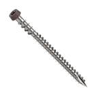 #10 2-1/2 in. 316 Dark Brown Premium Star Drive Flat Undercut Screws Stainless Steel Composite (1750-Count)
