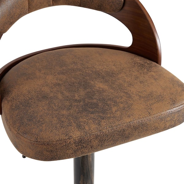 VECELO Bar Stools Set of 2, Counter Height Stool with