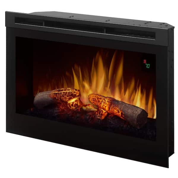 Dimplex 25 In Electric Firebox, Electric Fireplace Heater Insert Home Depot