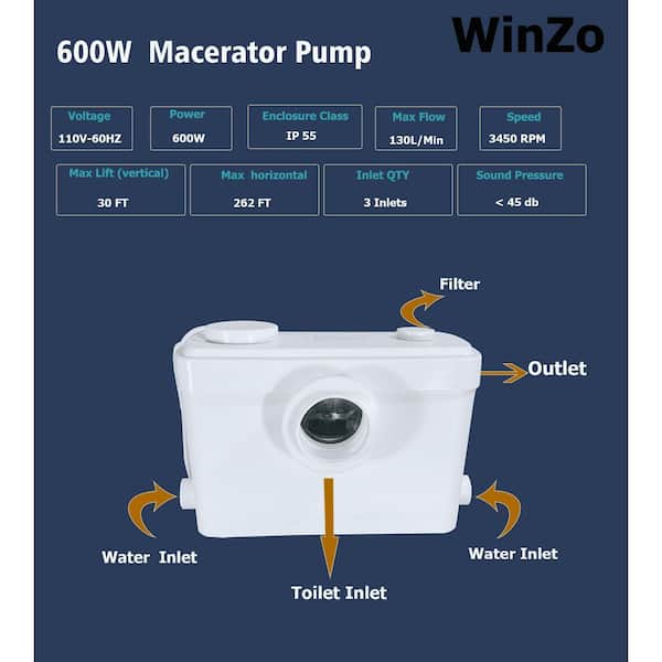 Yingze Rear Outlet 2-Piece 1.1/1.6 GPF Dual Flush Round Toilet in