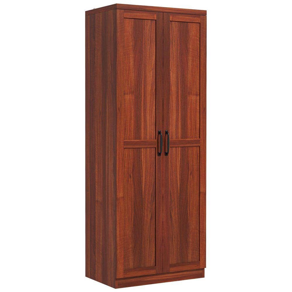 Tan Pantry Organizer with Adjustable Shelves
