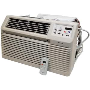 11,800 BTU 115-Volt Through-the-Wall Air Conditioner Cools 600 Sq. Ft. with remote in White