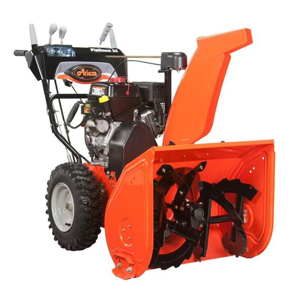 Ariens Platinum 24 in. Two-Stage Electric Start Gas Snow Blower with Auto-Turn Steering