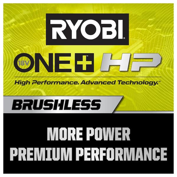 ONE+ HP 18V Brushless Cordless 10 in. Sliding Compound Miter Saw with ONE+ HP 18V HIGH PERFORMANCE 6.0 Ah Batt. (2-Pack)
