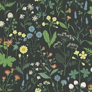 Letitia Black Summer Meadows Wallpaper Sample