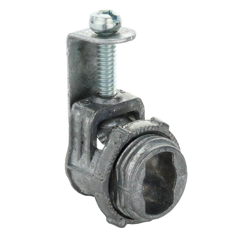 3/8 in. (1/2 in. knockout) Flexible Metal Conduit (FMC) Saddle Connector (5
