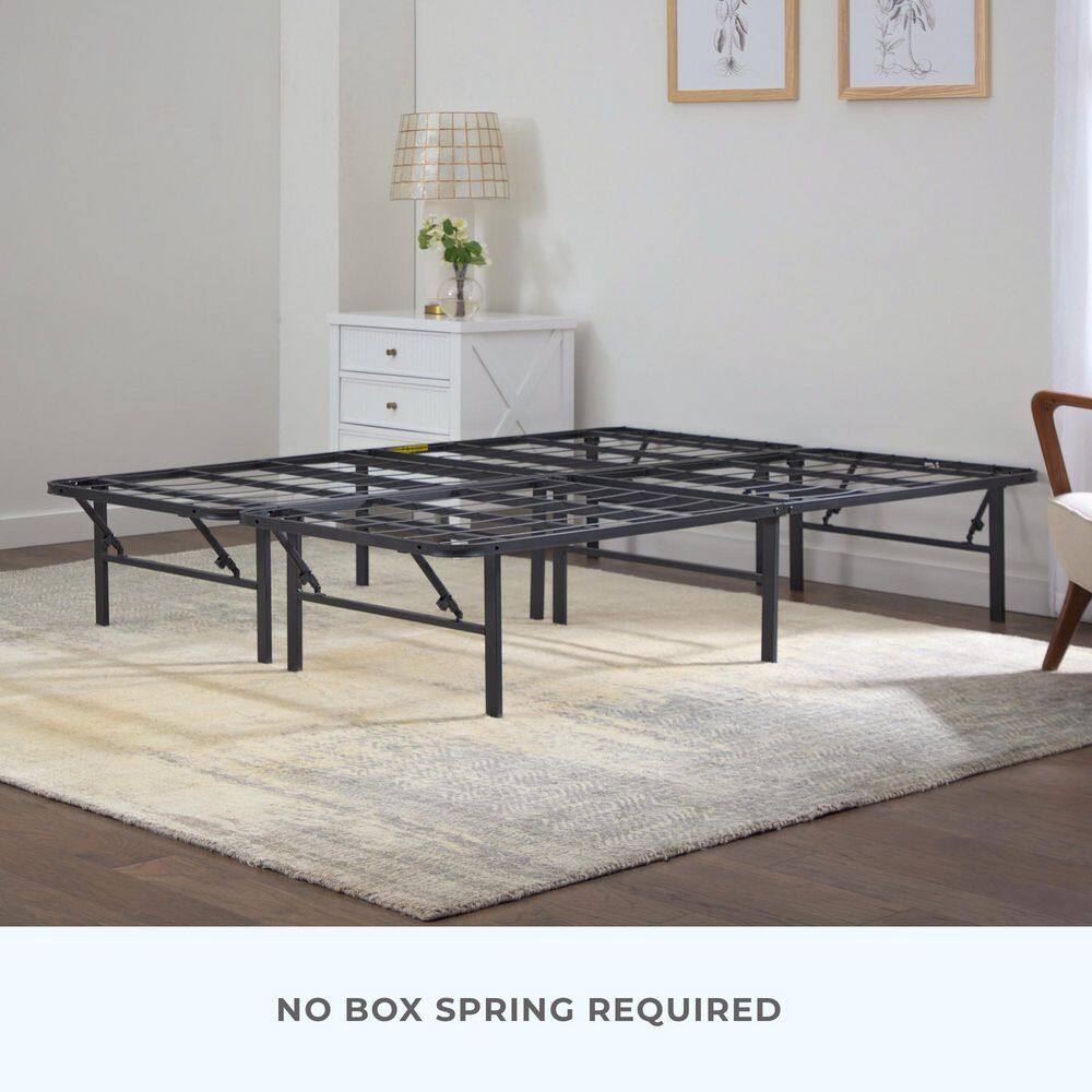Queen Folding Platform Bed Frame - rated 4.6094 stars from 489 reviews
