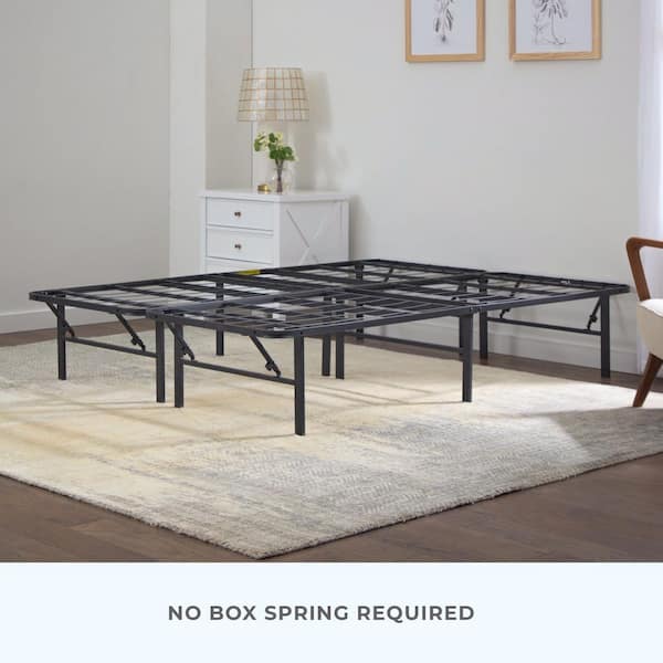 14 in. Queen Folding Platform Bed Frame