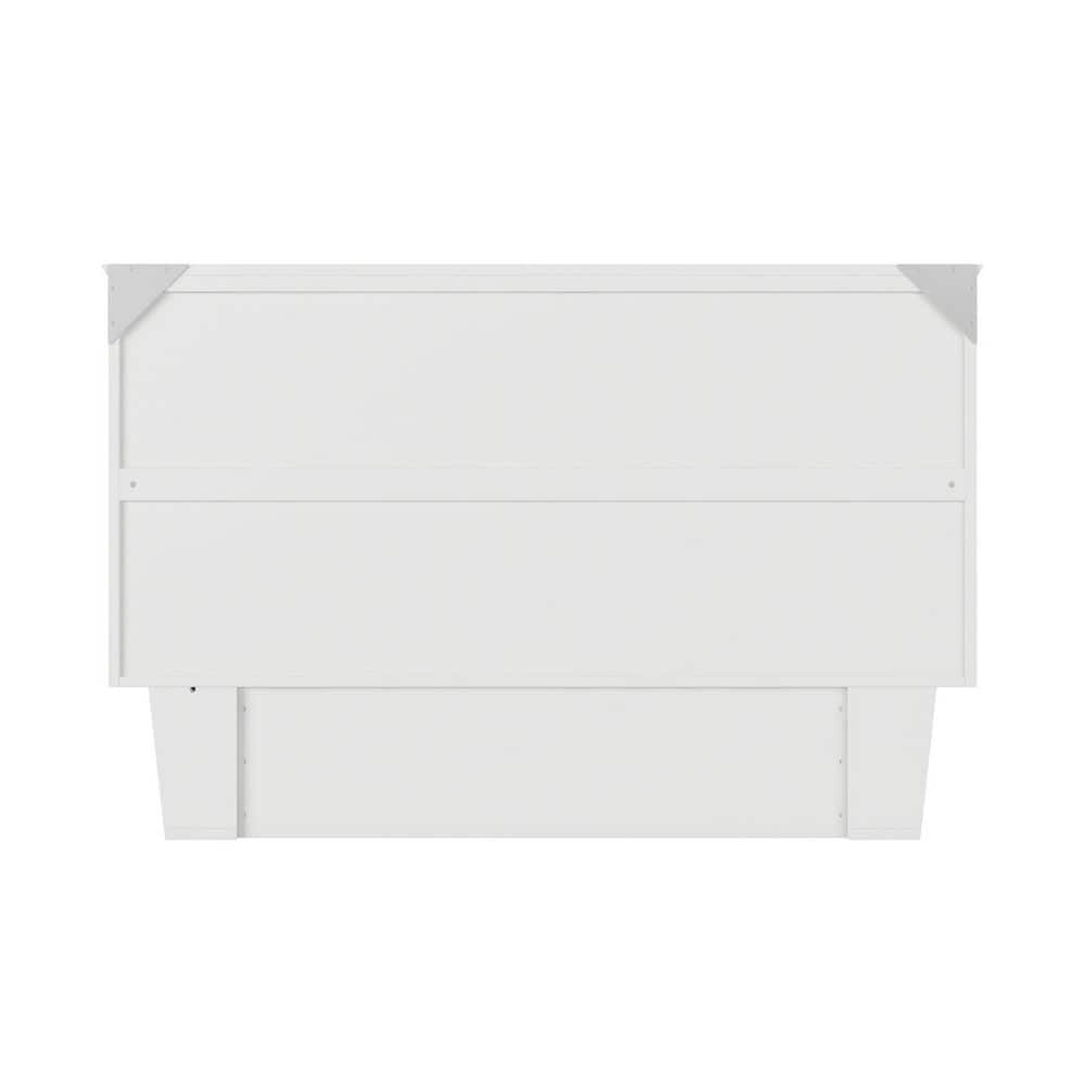Nantucket Queen Murphy Bed Chest with Storage Drawer