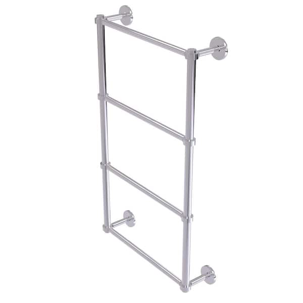 Allied Brass Prestige Skyline Collection 4-Tier 24 in. Ladder Towel Bar in Polished Chrome