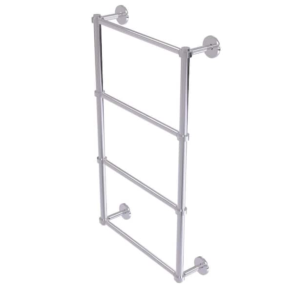 Allied Brass Prestige Skyline Collection 4-Tier 36 in. Ladder Towel Bar in Polished Chrome