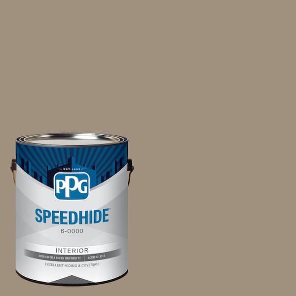 SPEEDHIDE 1 gal. Oyster Shell PPG14-13 Satin Interior Paint