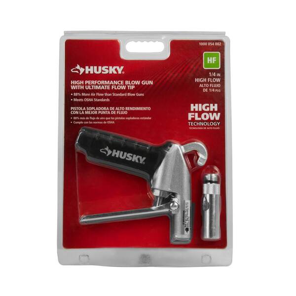 Husky High Performance Blow Gun With Ultimate Flow Tip 035 0018h The Home Depot