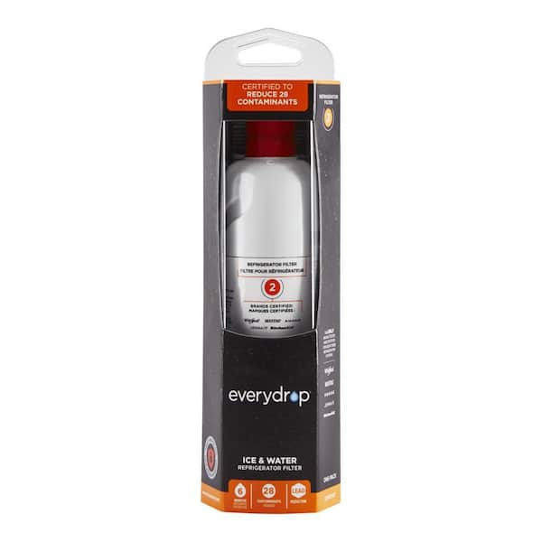 lever Waterig Condenseren Whirlpool EveryDrop Ice and Refrigerator Water Filter 2 EDR2RXD1 - The Home  Depot