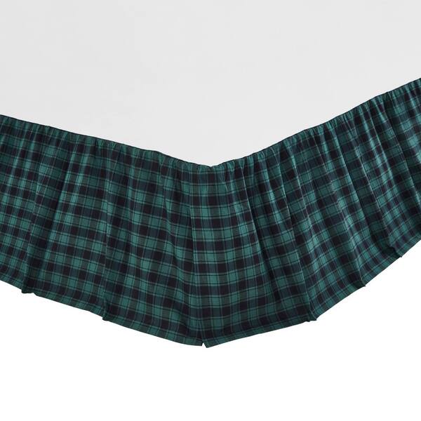 Green plaid skirt queen clearance size