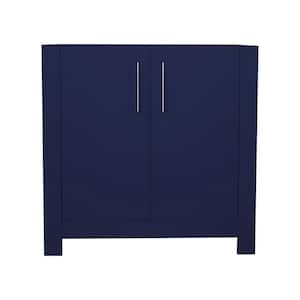 Austin 36 in. W x 20 in. D 35 in. H Bath Vanity Cabinet without Top in Navy