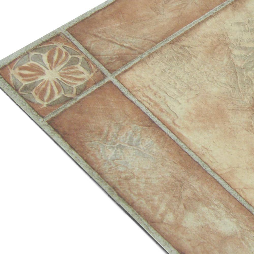 Sterling Spanish Rose 12" x 12" Self-Adhesive Vinyl Floor Tiles