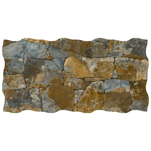 Caldera Vulcano Oxido 12-5/8 in. x 25-1/8 in. Porcelain Floor and Wall Tile (11.2 sq. ft./Case)