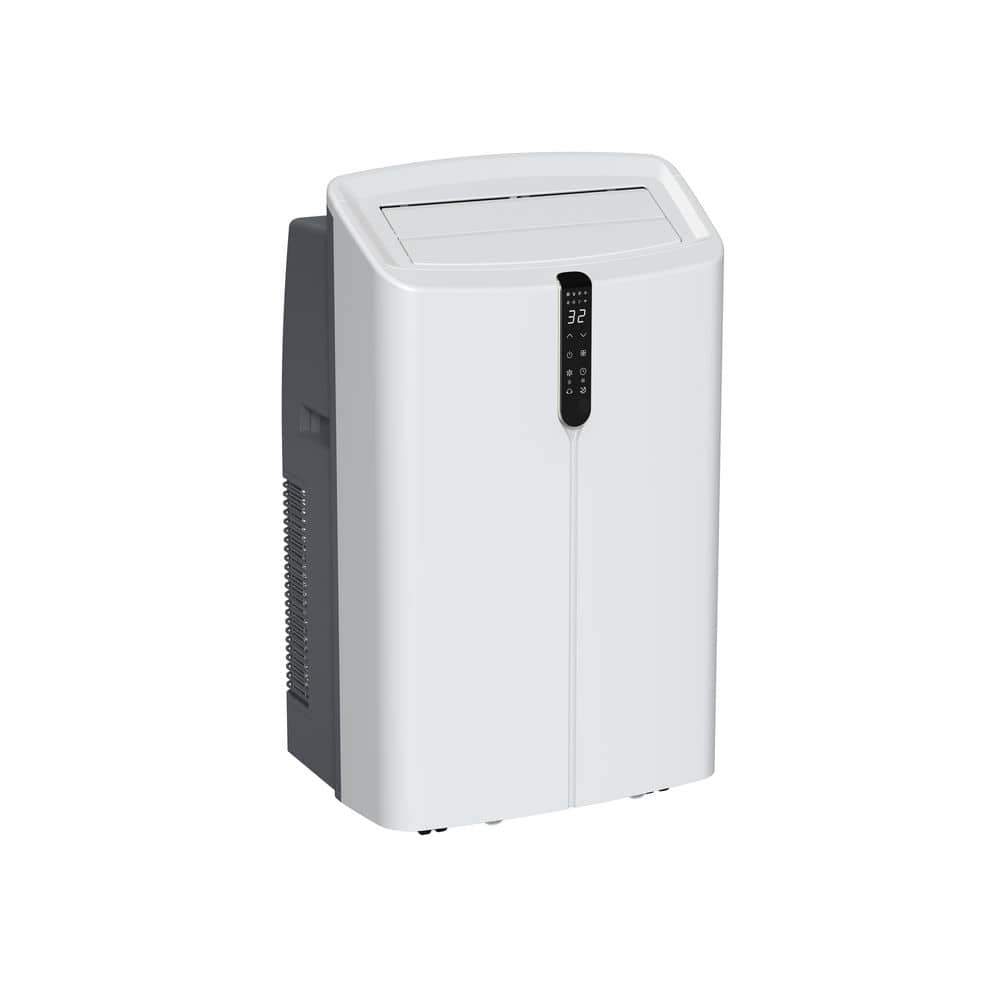 12,000 BTU Portable Air Conditioner Cools with Remote, 71 pint/day Dehumidifier in White, 900 sq.ft., Sleep Mode, Timer price history on PriceWatchPro