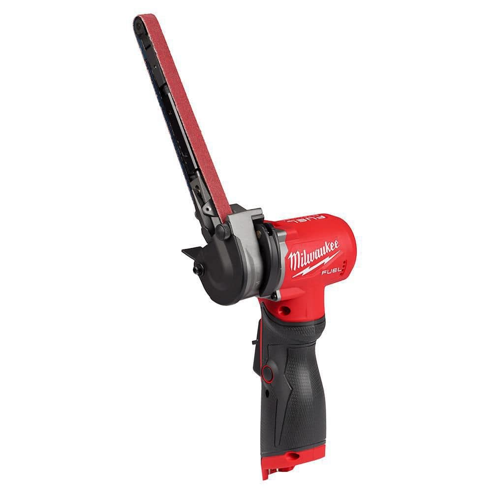 Milwaukee M12 FUEL 12V Lithium-Ion Brushless Cordless 1/2 in. x 18 in.  Bandfile (Tool-Only) 2482-20 The Home Depot