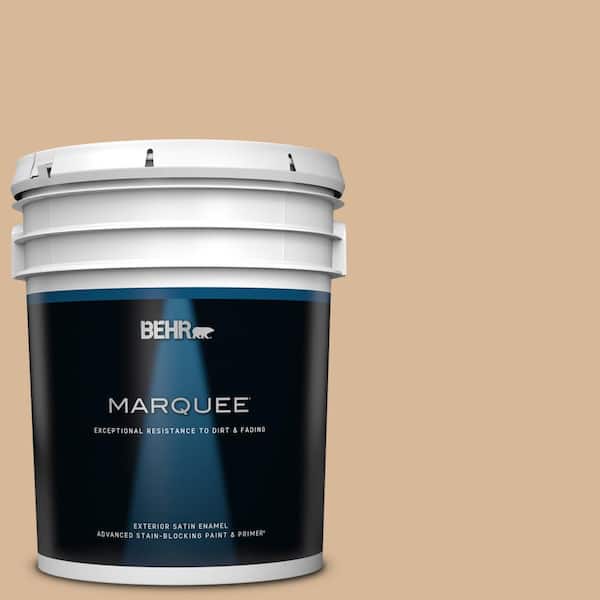 BEHR MARQUEE 5 gal. #S260-3 Dusty Gold Satin Enamel Exterior Paint & Primer