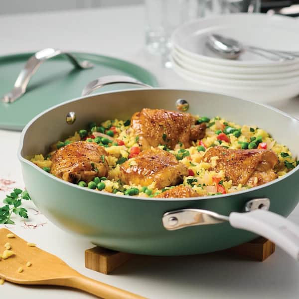 Tramontina All In One Plus Pan 5 qt. Aluminum Ceramic