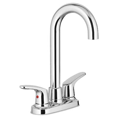 Colony Pro 2-Handle Bar Faucet in Polished Chrome