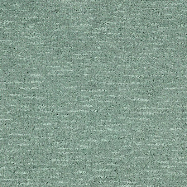 Lifeproof with Petproof Technology Allison Cove Laguna Mist Green 39 oz. Triexta Pattern Installed Carpet