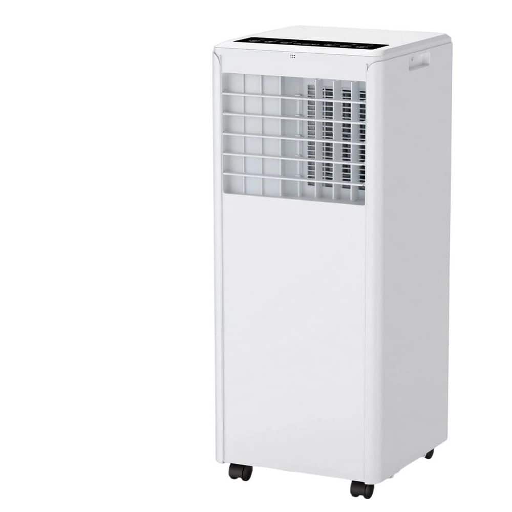 8000 BTU (DOE) 5000 BTU (SACC) Portable Air Conditioner Cools 350 Sq. Ft with Efficient Cooling, Remote Control in White price history on PriceWatchPro