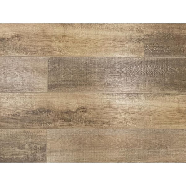 Perfection Floor Tile Vintage Wood Collection 6-Piece 20-in x 20-in Willow Vinyl Tile