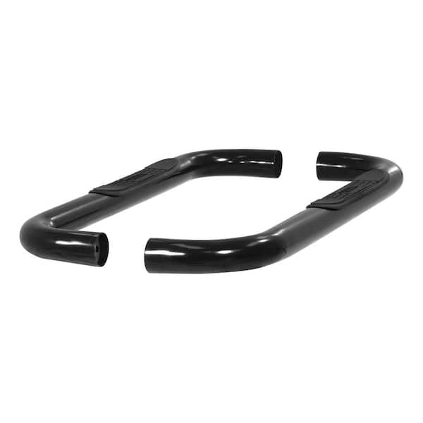 Aries 3-Inch Round Black Steel Nerf Bars, No-Drill, Select Ford F-150 ...