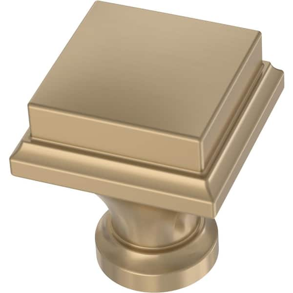 Liberty Liberty Regal Square 1 in. (25 mm) Champagne Bronze Cabinet Knob (25-Pack)