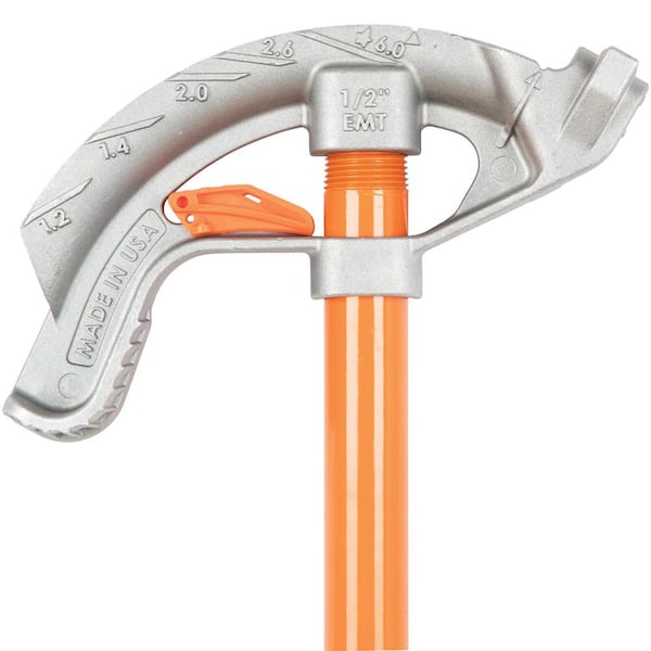Klein Tools 1/2 in. Aluminum Conduit Bender 51606 - The Home Klein Tools 1/2 in. Aluminum Conduit Bender 51606 - The Home