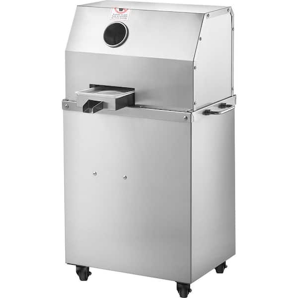 Electric Sugar Cane Juicer, 800W Sugarcane Juicer Machine with 661 lbs. H High Output, 4-Stainless Steel Roller, Auto