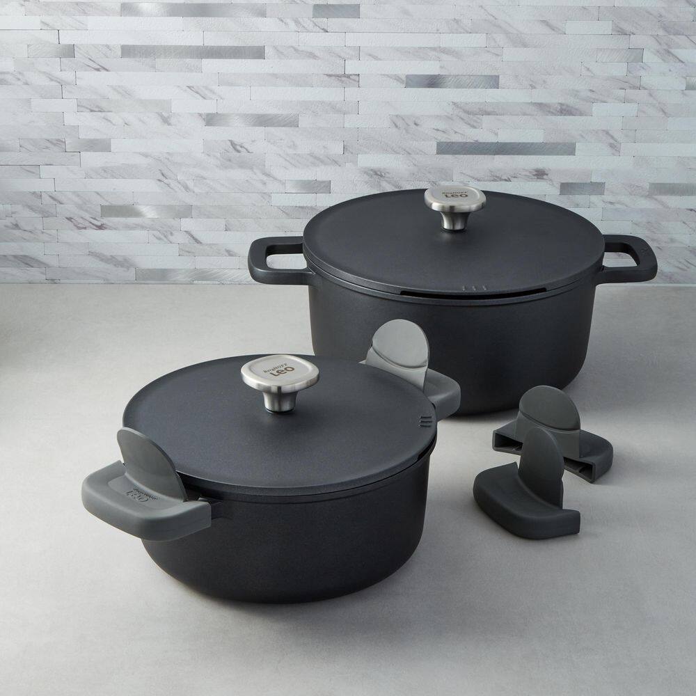 Leo Phantom 4-Piece Nonstick Ceramic Stockpot Set, Recycled price history on PriceWatchPro