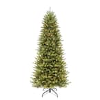 7.5 ft. Pre-Lit Slim Fraser Fir Artificial Christmas Tree with 500 Clear Lights