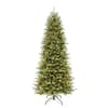 Puleo International 9 ft. Pre-Lit Incandescent Slim Fraser Fir ...