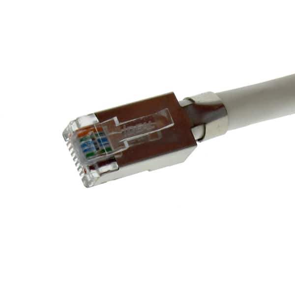 RJ45 8 Position 8 Contact Plug For Cat6a Cable Pack of 50