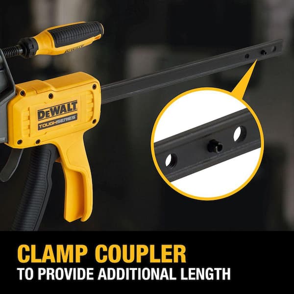 DEWALT - 12 in. 825 lbs. Hybrid Clamp