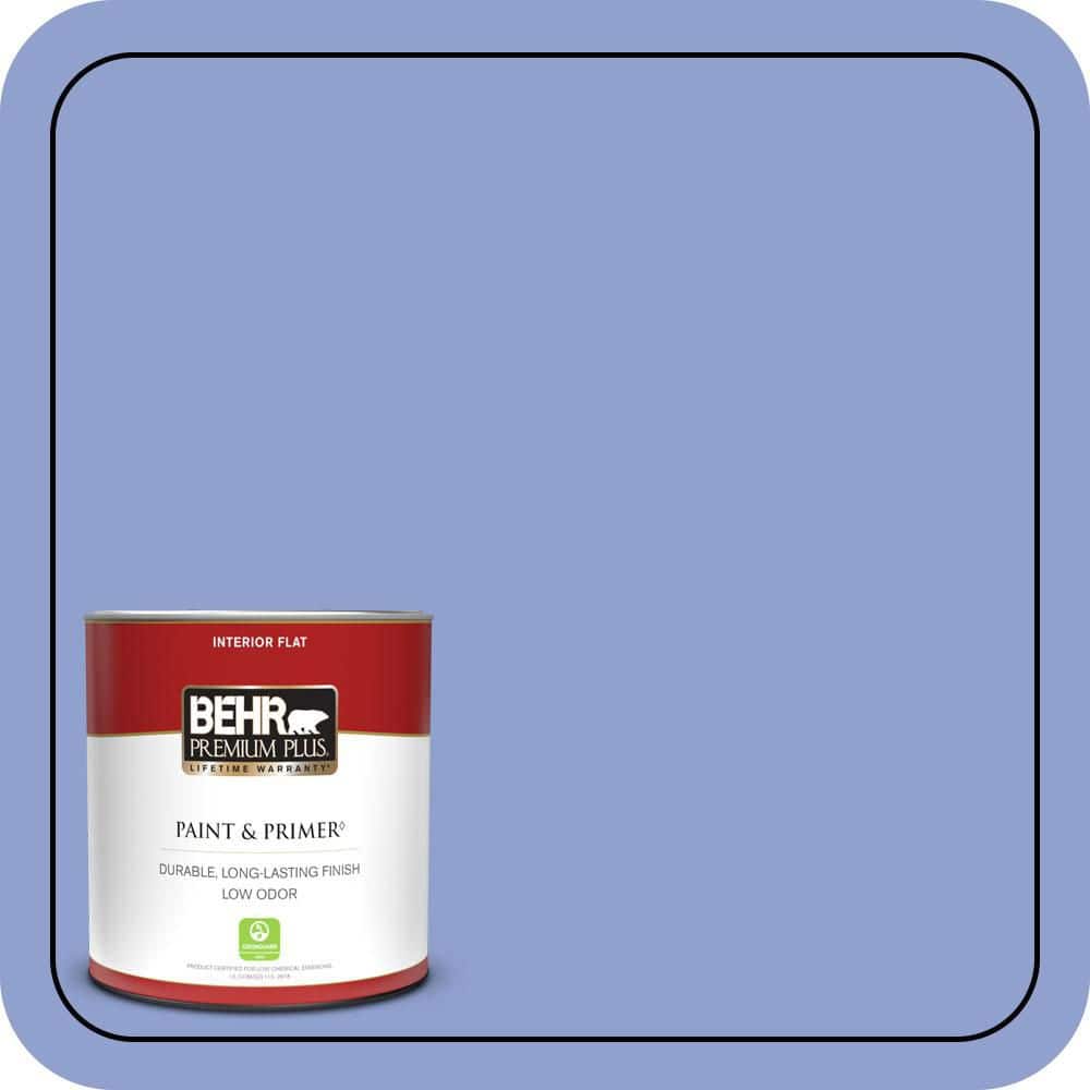 1 qt. #600B-4 Pageant Song Flat Low Odor Interior Paint & Primer price history on PriceWatchPro