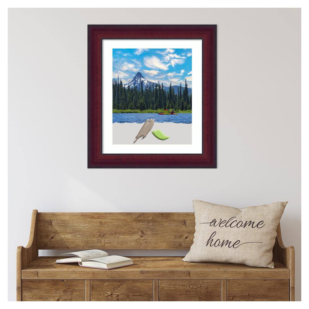 Canterbury Cherry Wood Satin Finish Rectangular Picture Frame