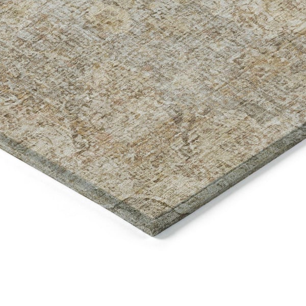 Chantille Machine Washable Indoor/Outdoor Abstract ACN2136 Beige 2 ft. 6 in. x 3 ft. 10 in. Area Rug